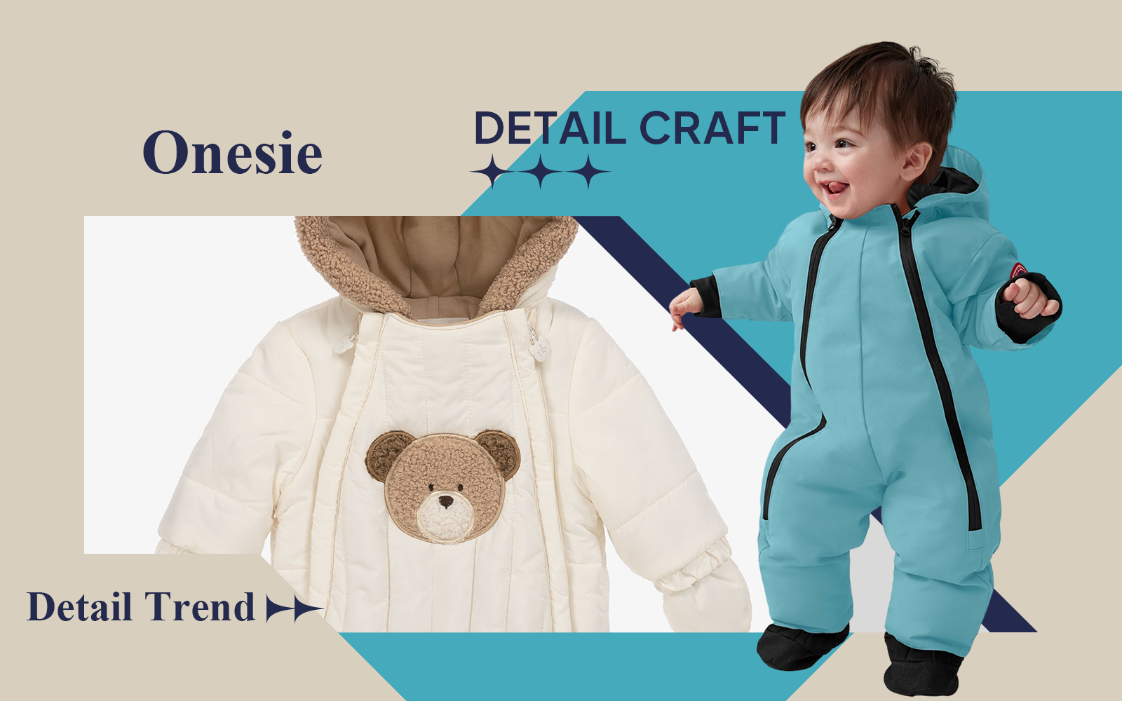 Onesie -- The Detail & Craft Trend for Infantswear