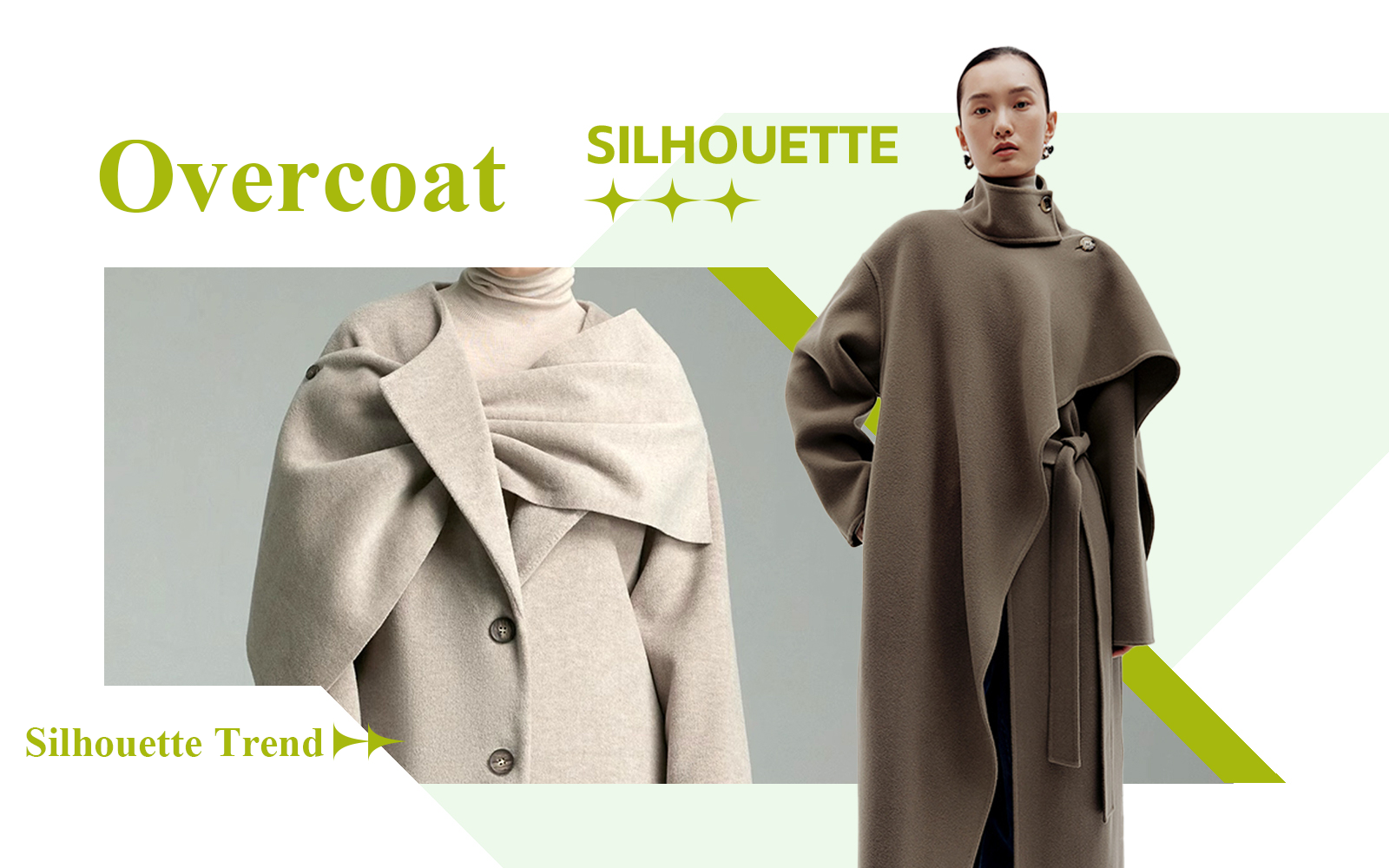 Warm & Inclusive -- The Silhouette Trend for Women's Overcoat