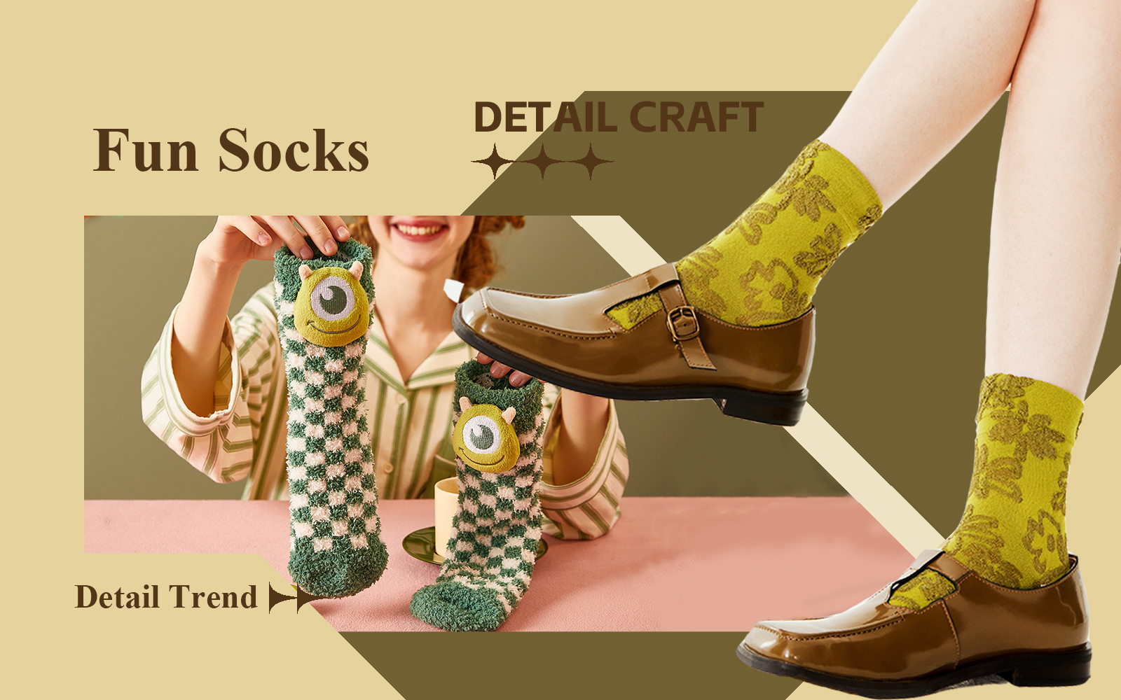 Fun Socks -- The Detail & Craft Trend for Socks