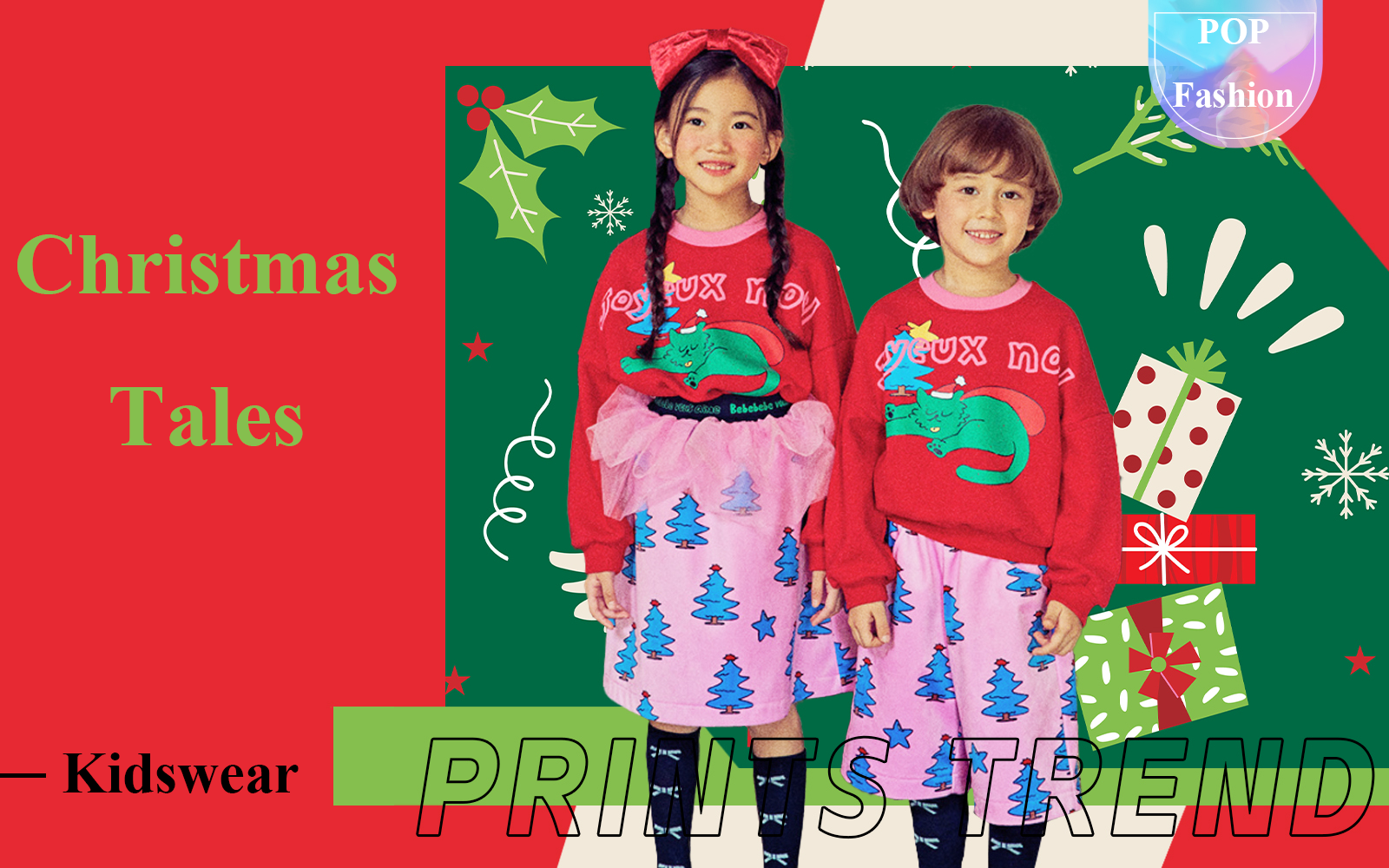 Christmas Tales -- The Pattern Trend for Kidswear