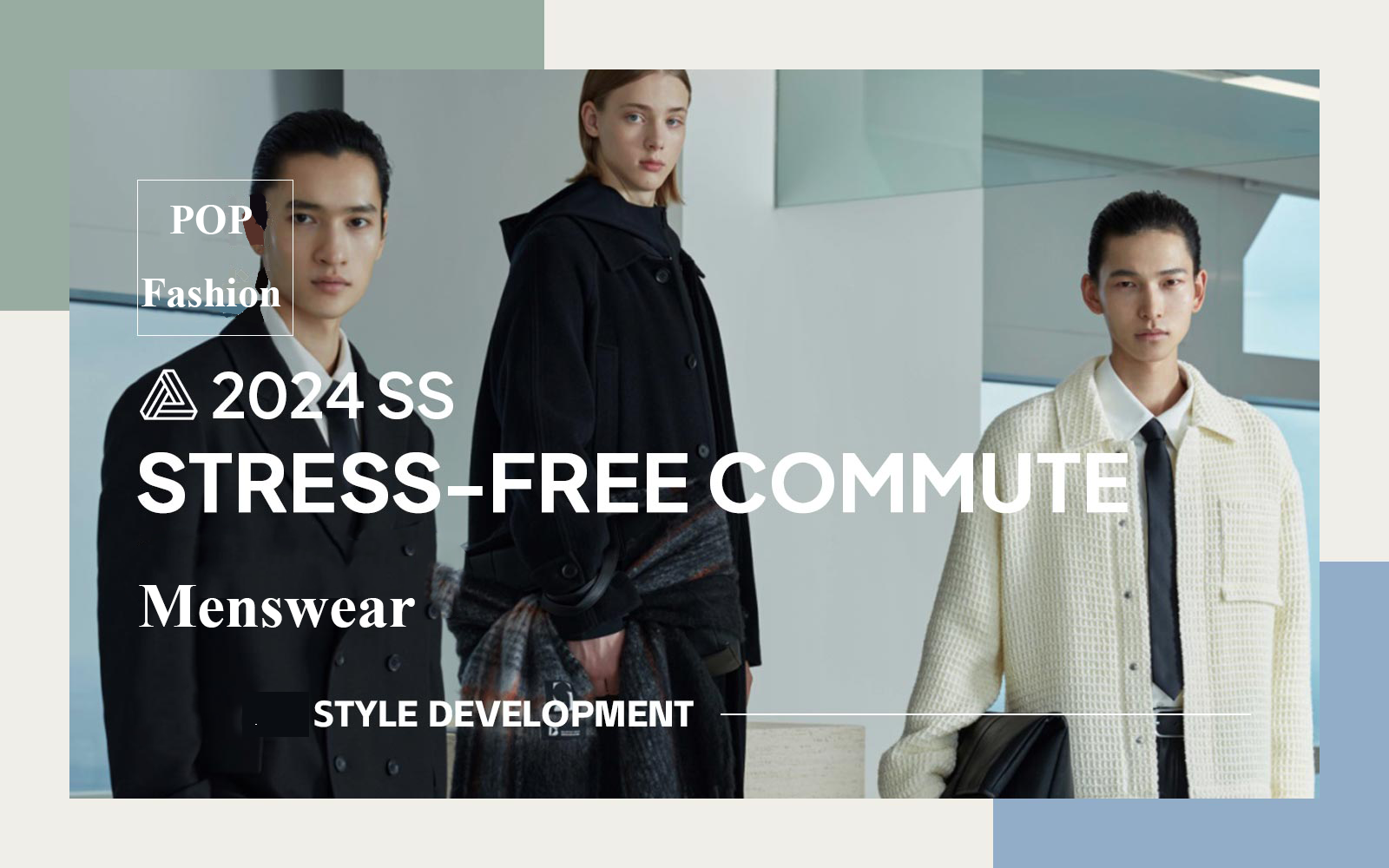 Stress-free Commute -- The Design Development of Menswear