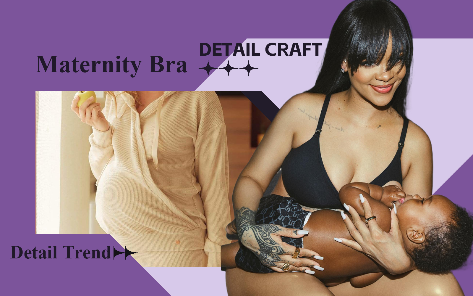 The Detail & Craft Trend for Maternity Homewear