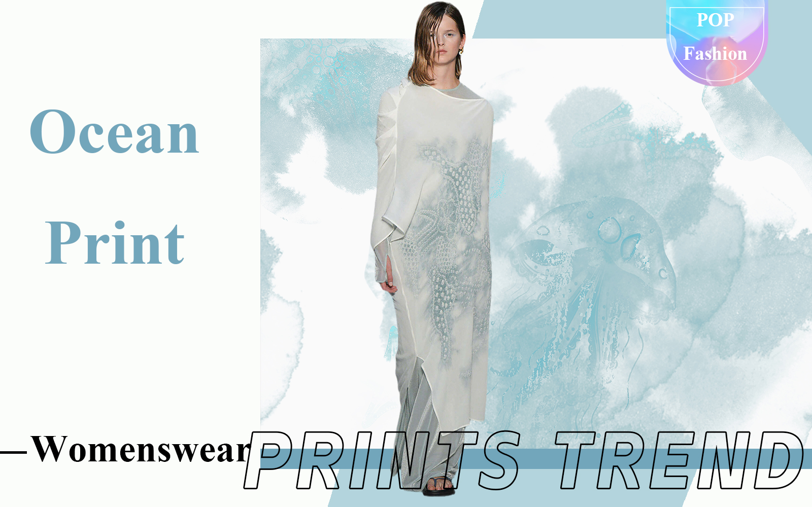 Ocean Prints -- The Pattern Trend for Womenswear