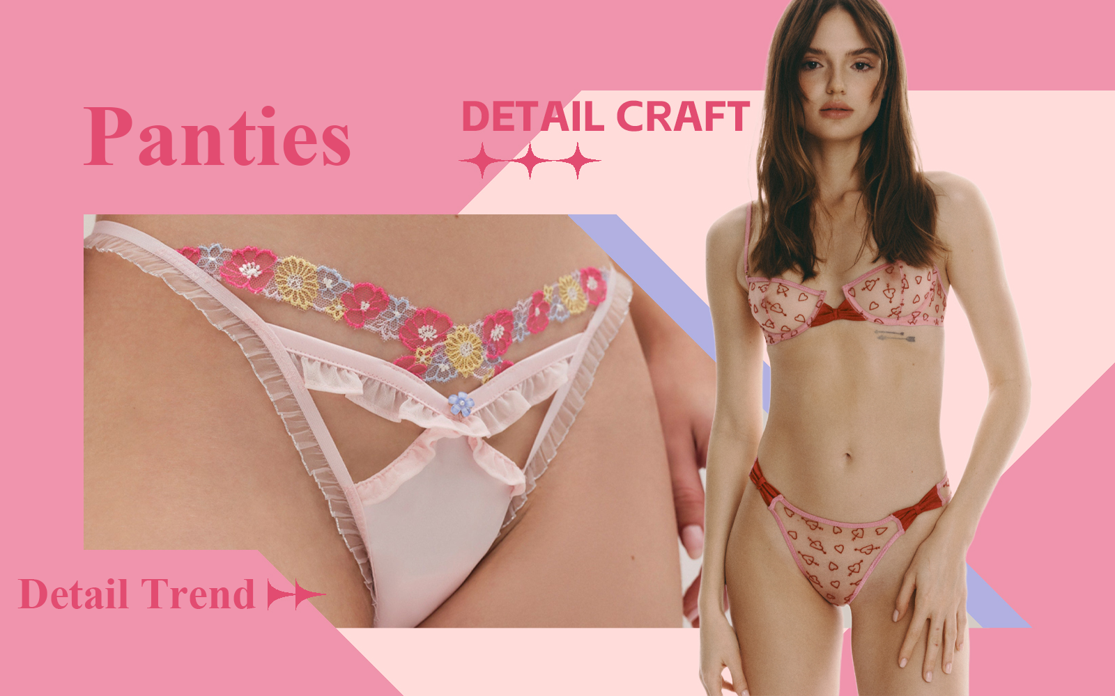 The Detail & Craft Trend for Panties