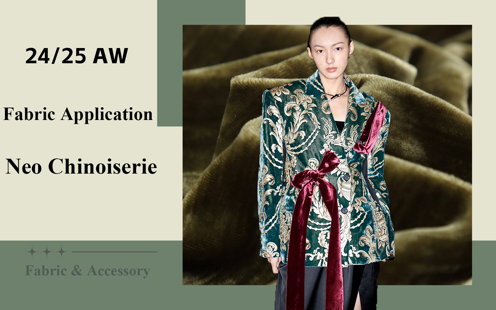 Neo Chinoiserie -- The Fabric Trend of Women's Outerwear