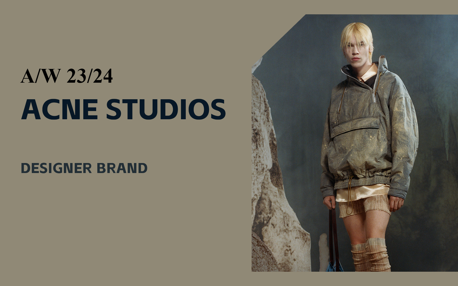 Wasteland Street Fashion -- The Analysis of Acne Studios The Menswear Designer Brand