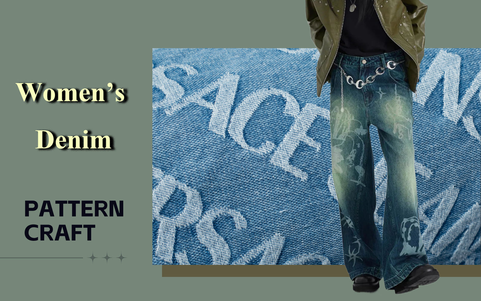 Embroidery & Printing -- The Pattern Craft Trend for Women's Denim