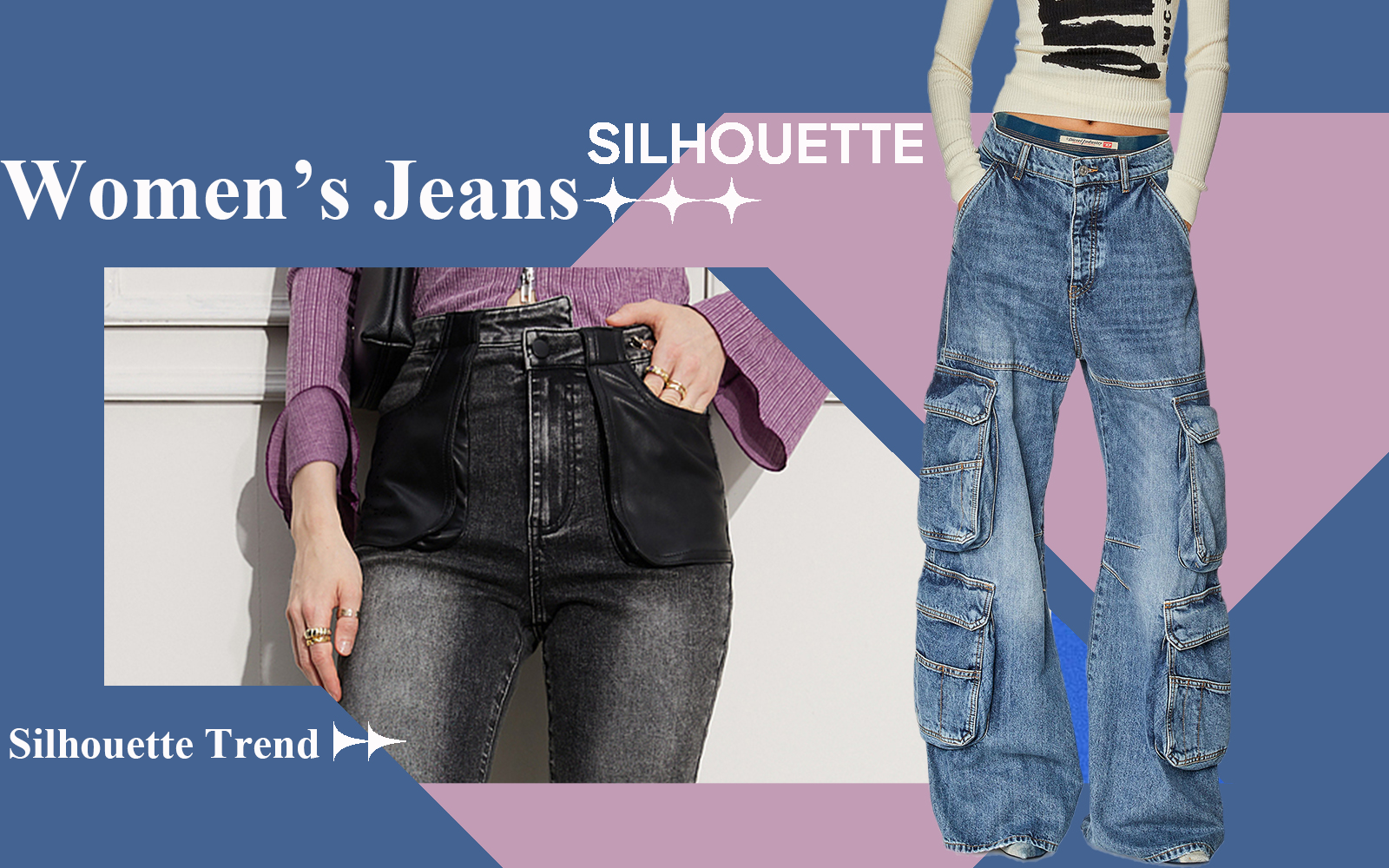 Body Shaping -- The Silhouette Trend for Women's Jeans