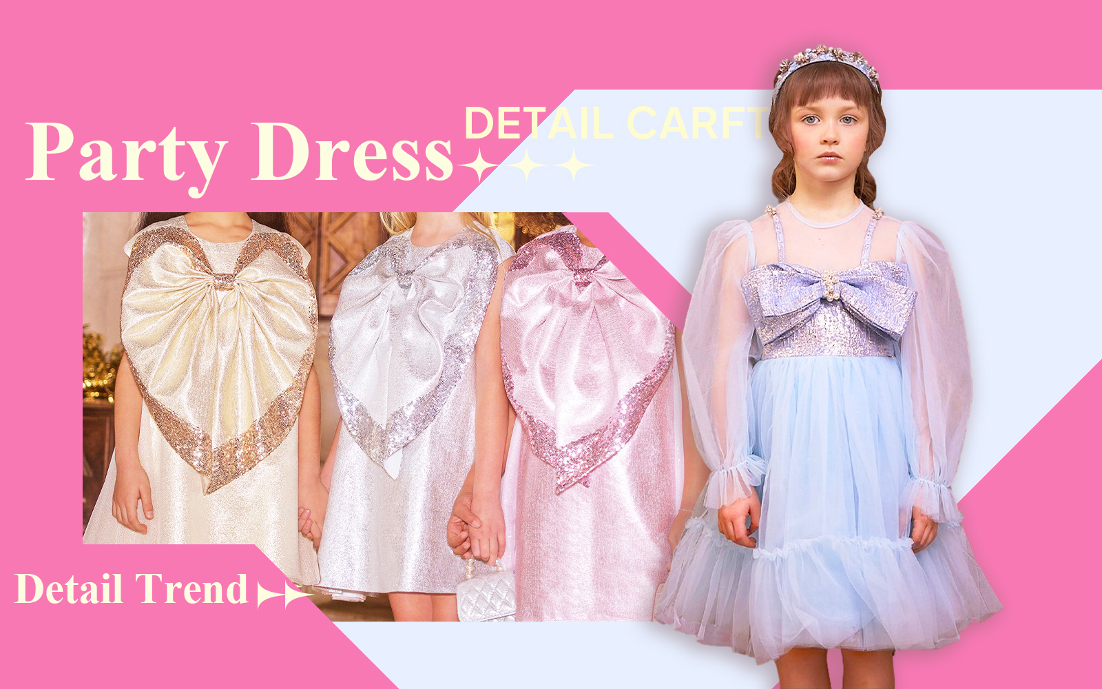 Party Dress -- The Detail & Craft Trend for Kidswear