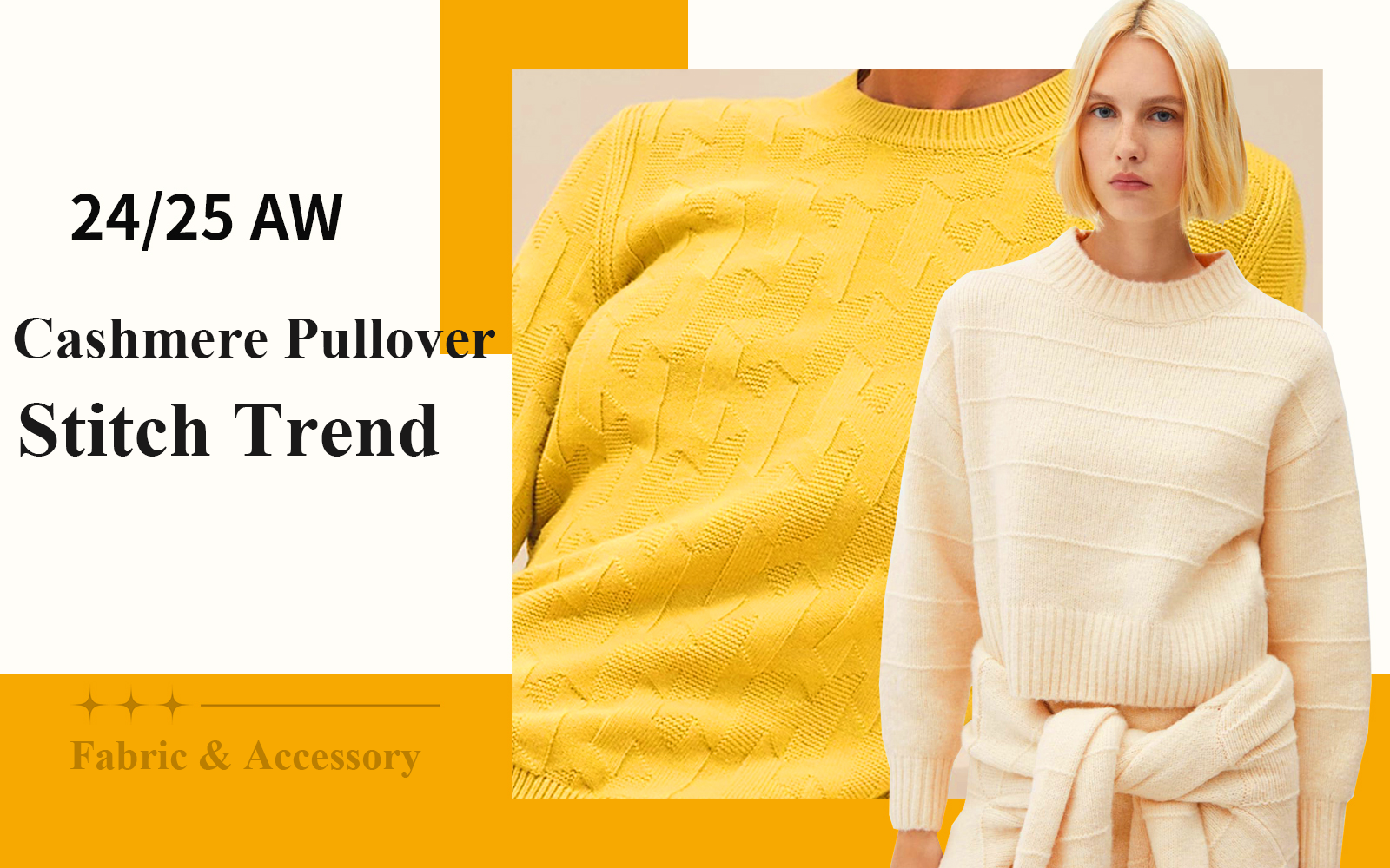 The Stitch Trend for Women's Cashmere Pullover