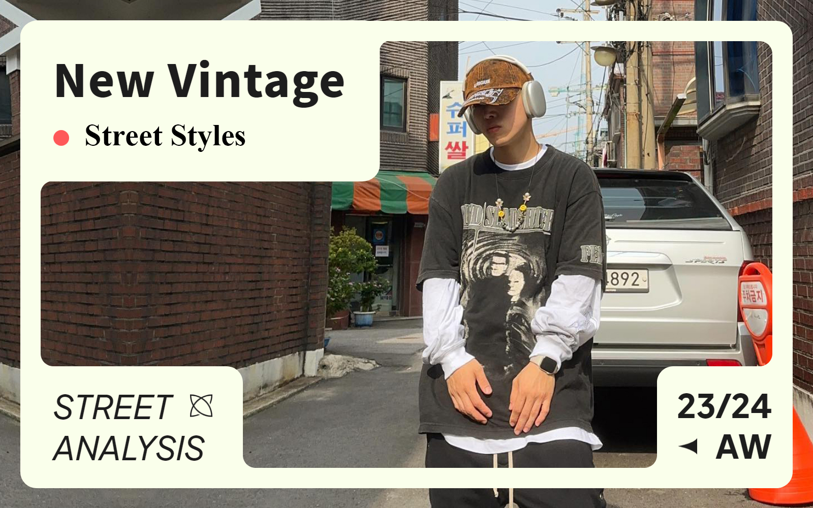 New Vintage -- The Analysis of Men's Street Styles