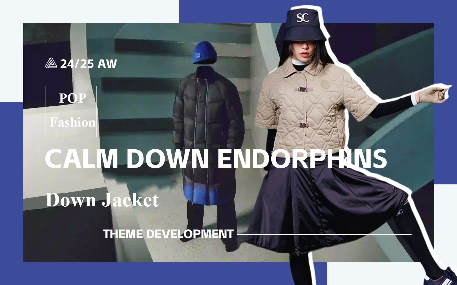 Calm Down Endorphins -- The Design Development of Down Jacket