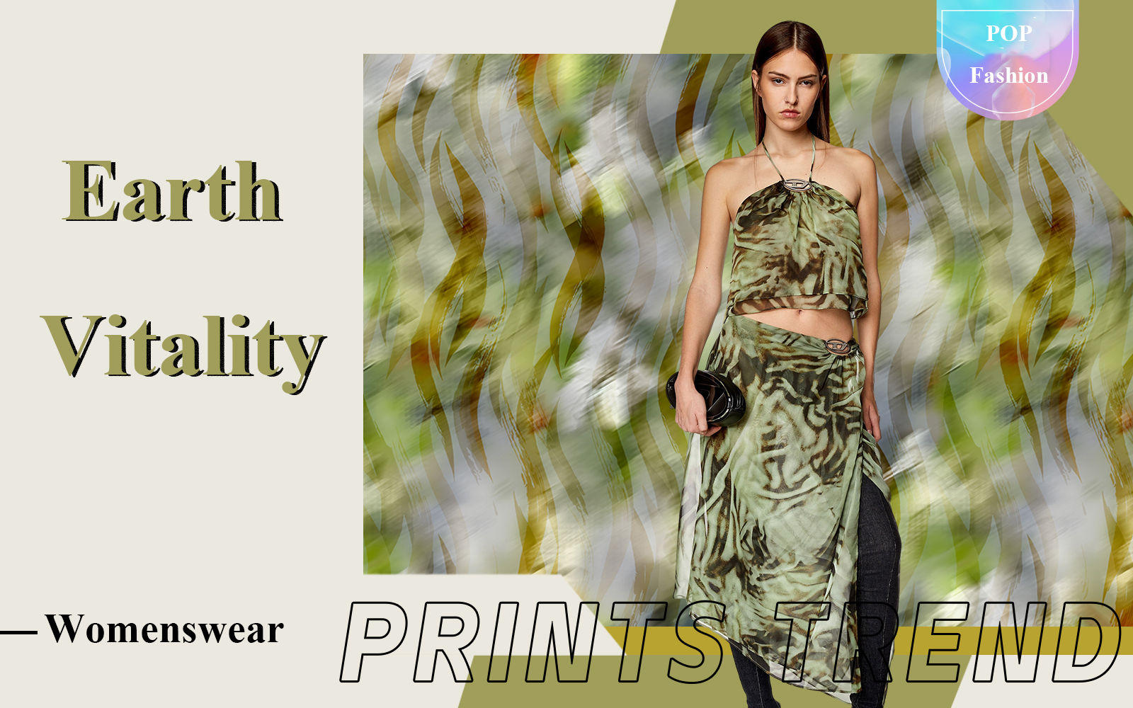Earth Vitality -- The Pattern Trend for Womenswear