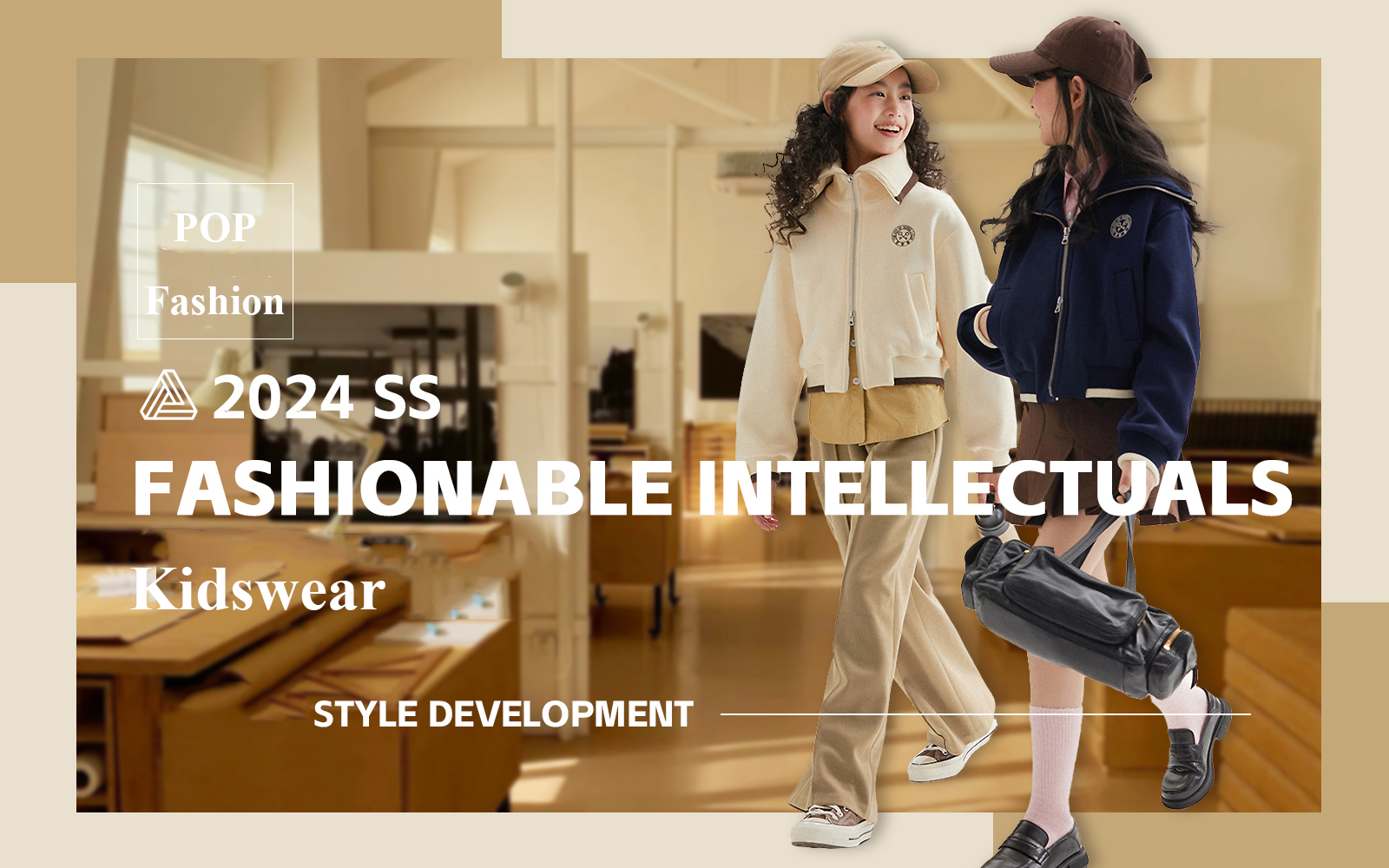 Fashionable Intellectuals -- The Design Development of Kidswear