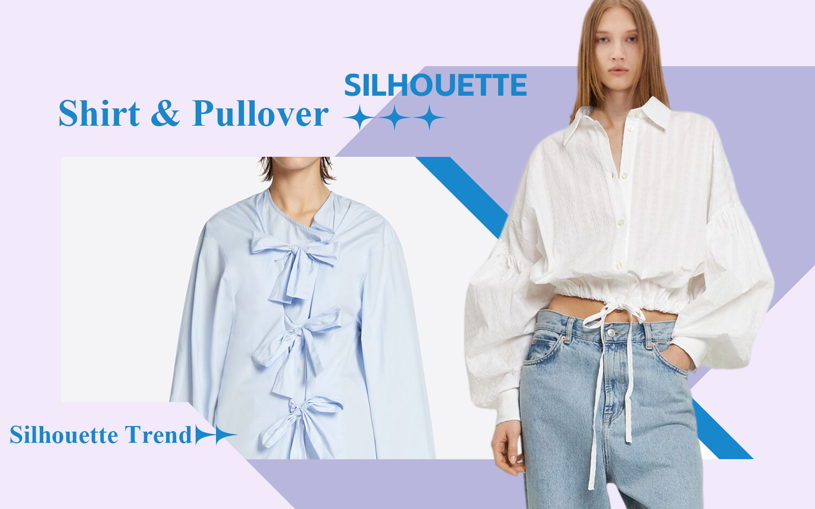 Leisure and Comfortable -- The Silhouette Trend for Women's Shirt & Pullover