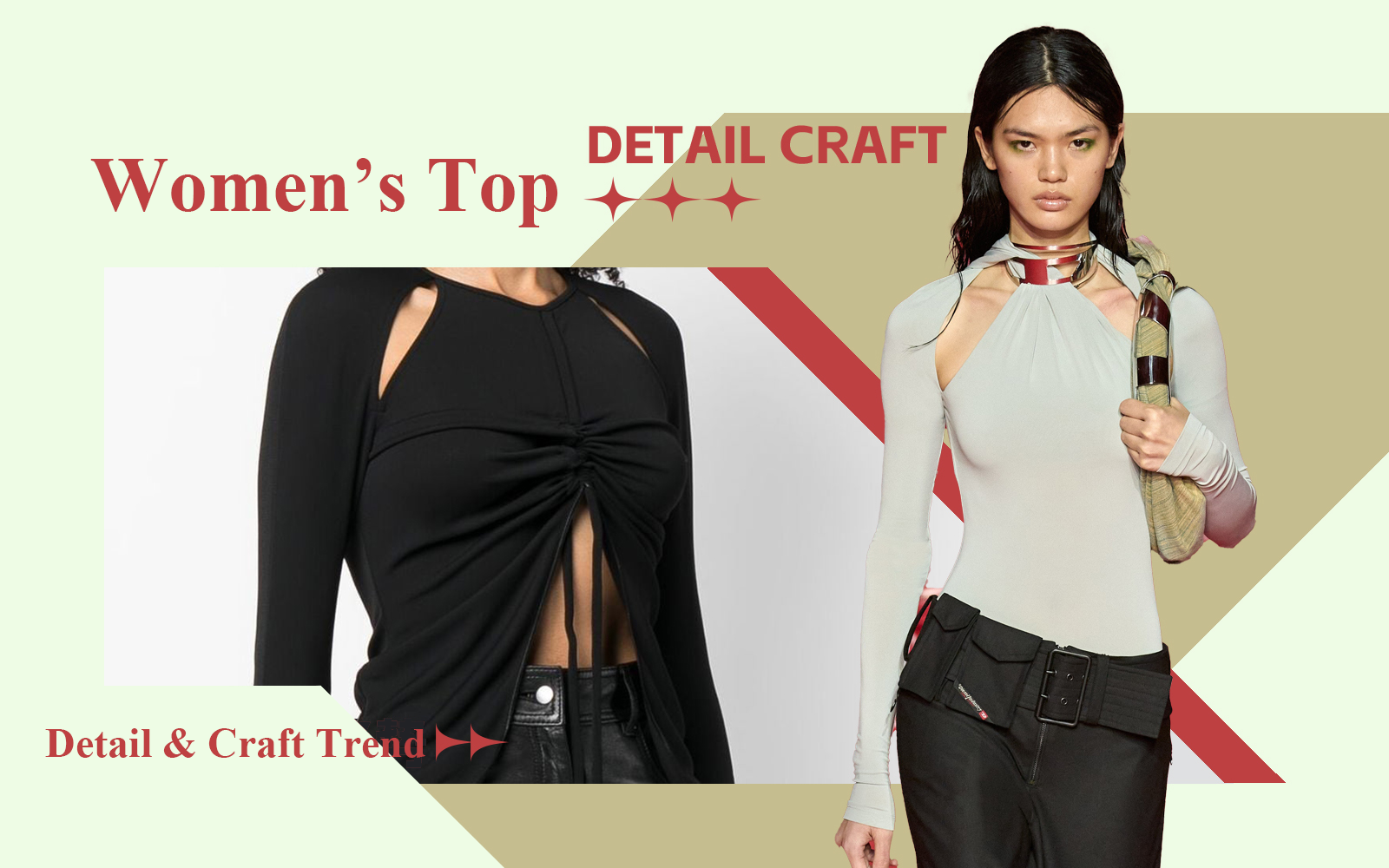 The Detail & Craft Trend for Women's Top