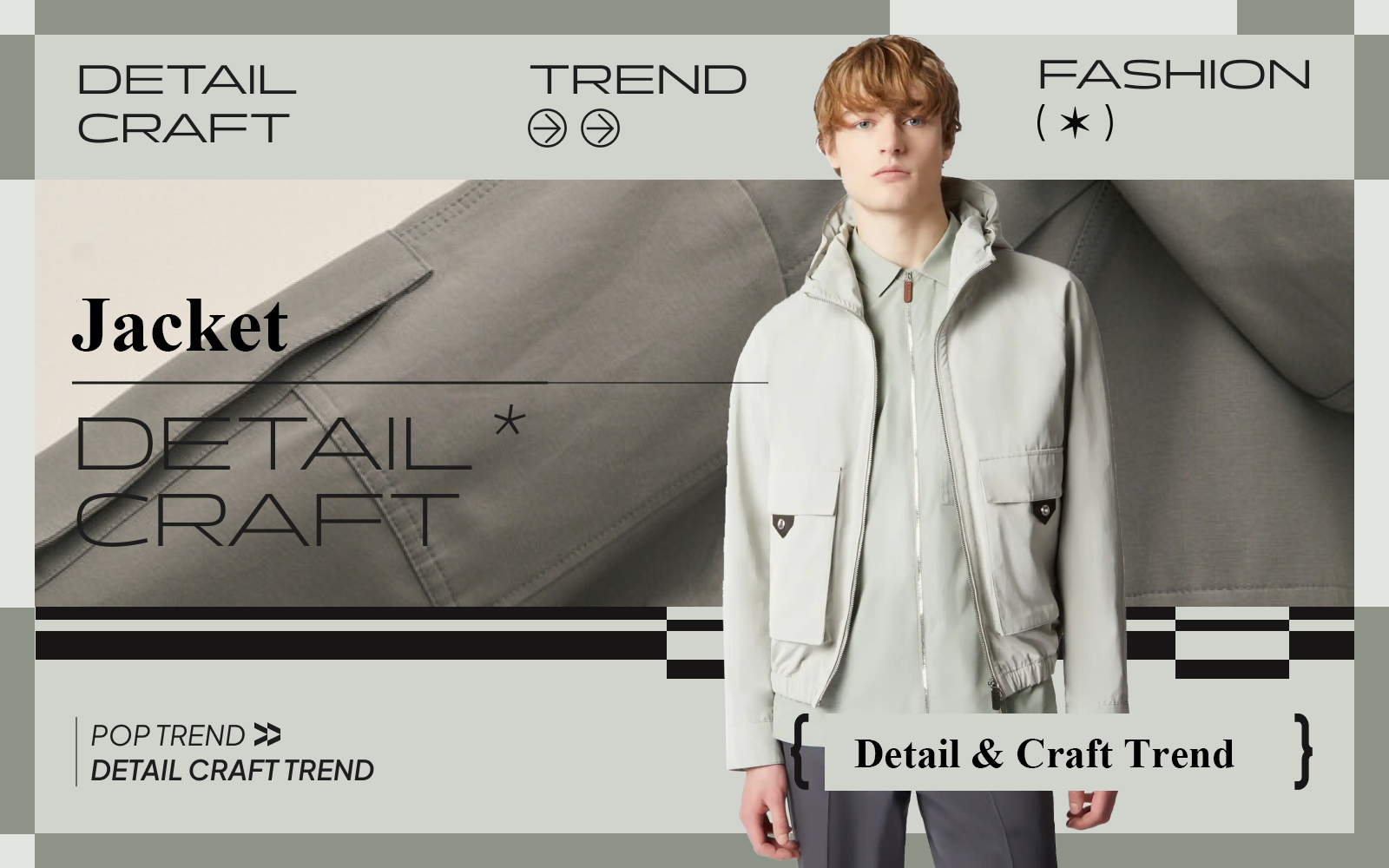 Minimalist Commuting -- The Detail & Craft Trend for Men's Jacket