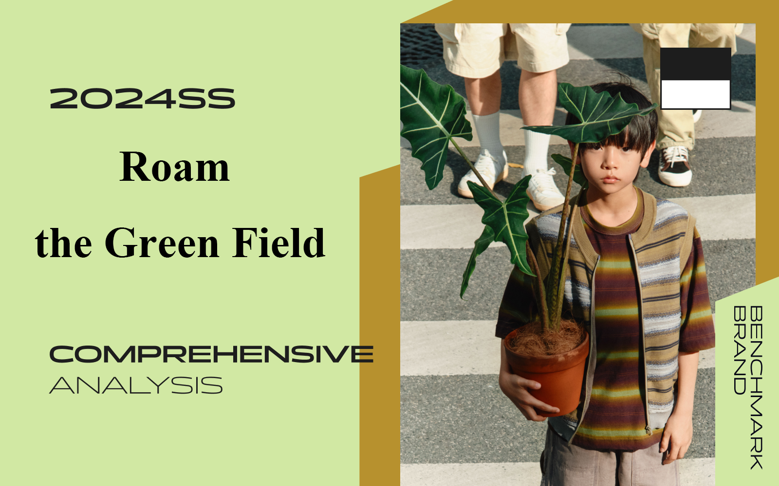 Roam the Green Field -- The Comprehensive Analysis of Benchmark Kidswear Brand