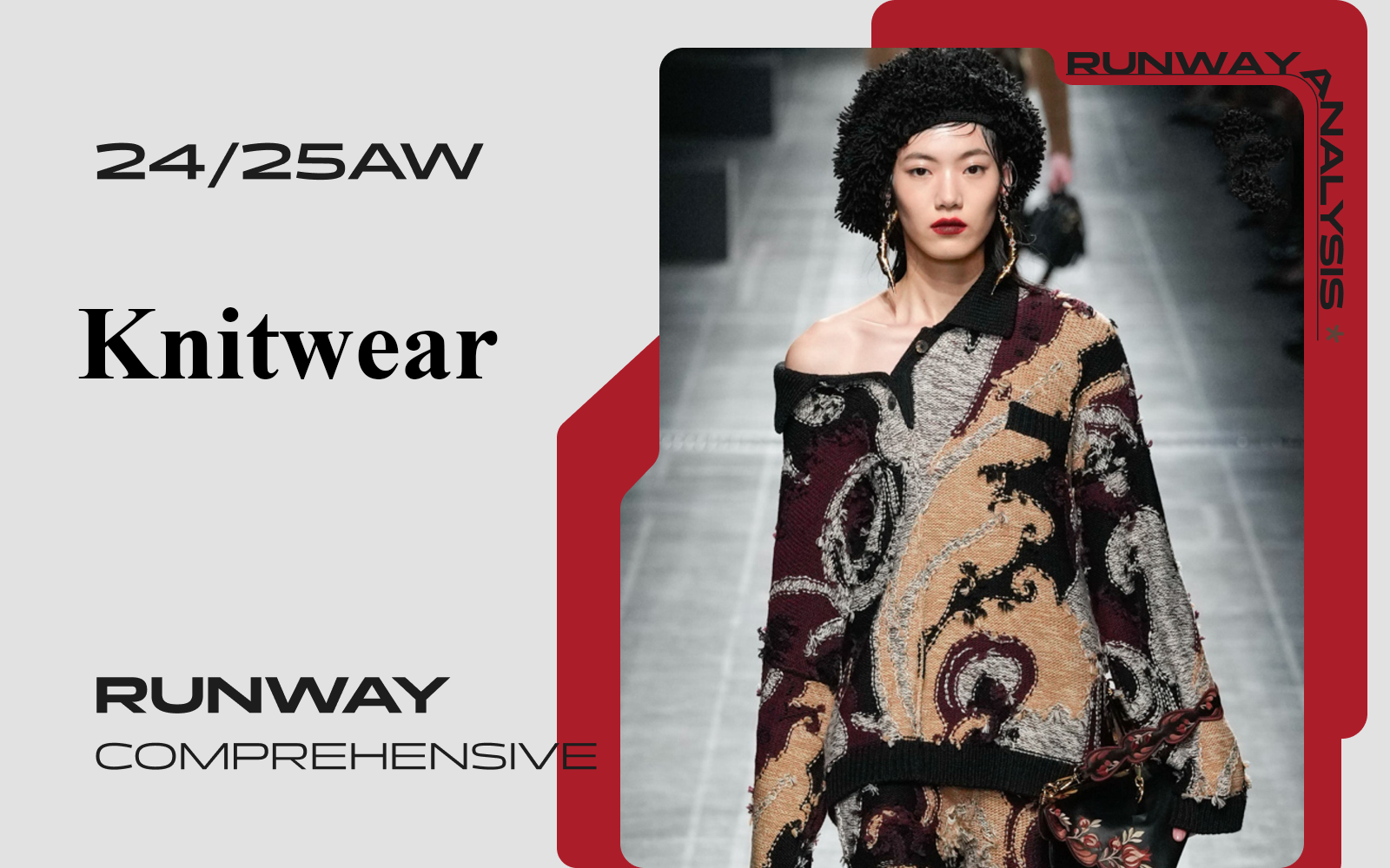 The Comprehensive Runway Analysis of A/W 24/25 Women's Knitwear