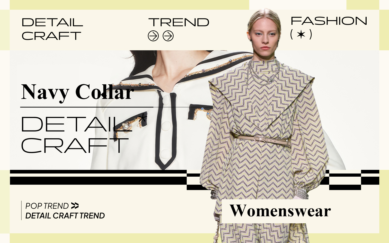 Navy Collar -- The Detail & Craft Trend for Womenswear