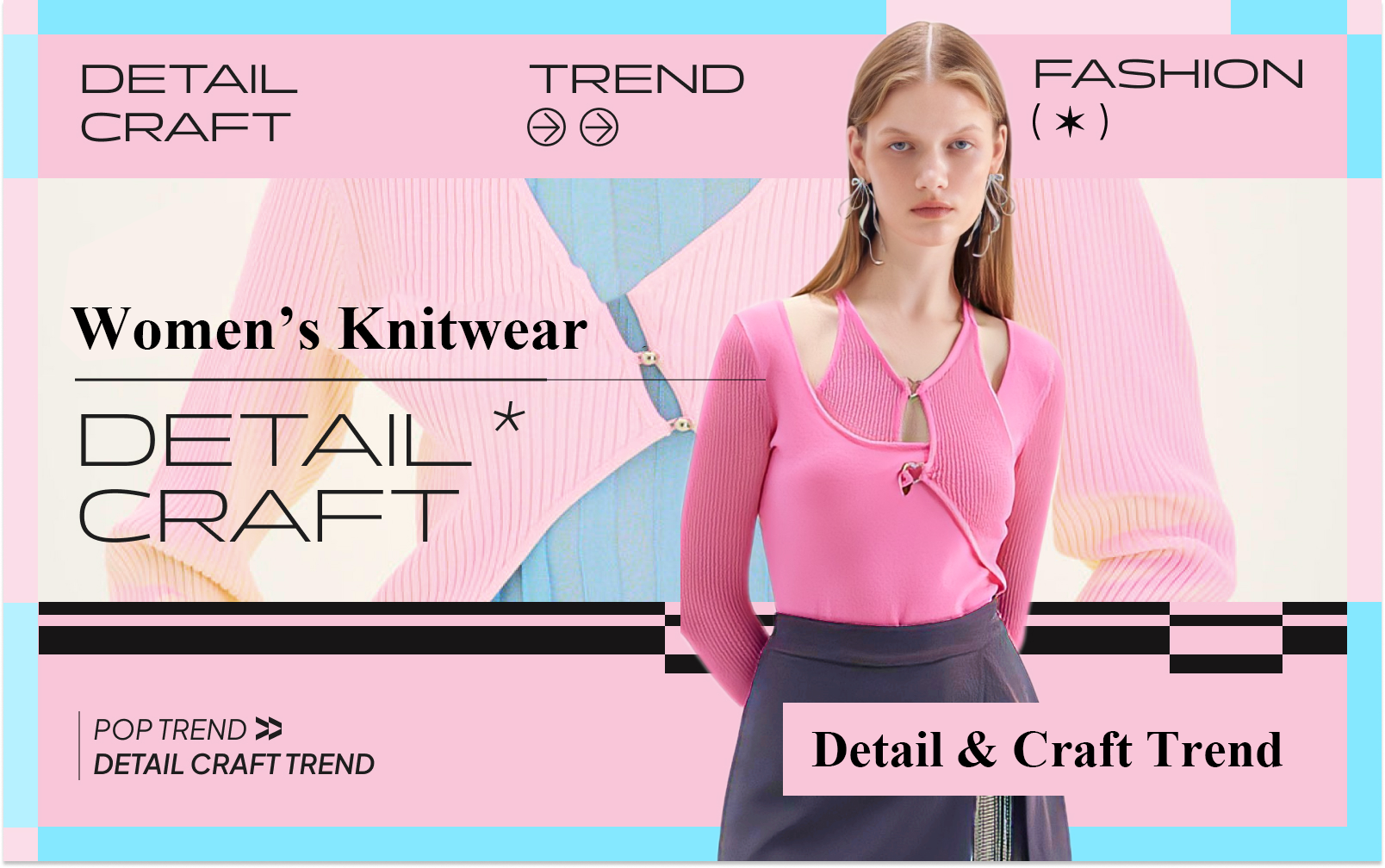 Sweet Ladies -- The Detail & Craft Trend for Women's Knitwear
