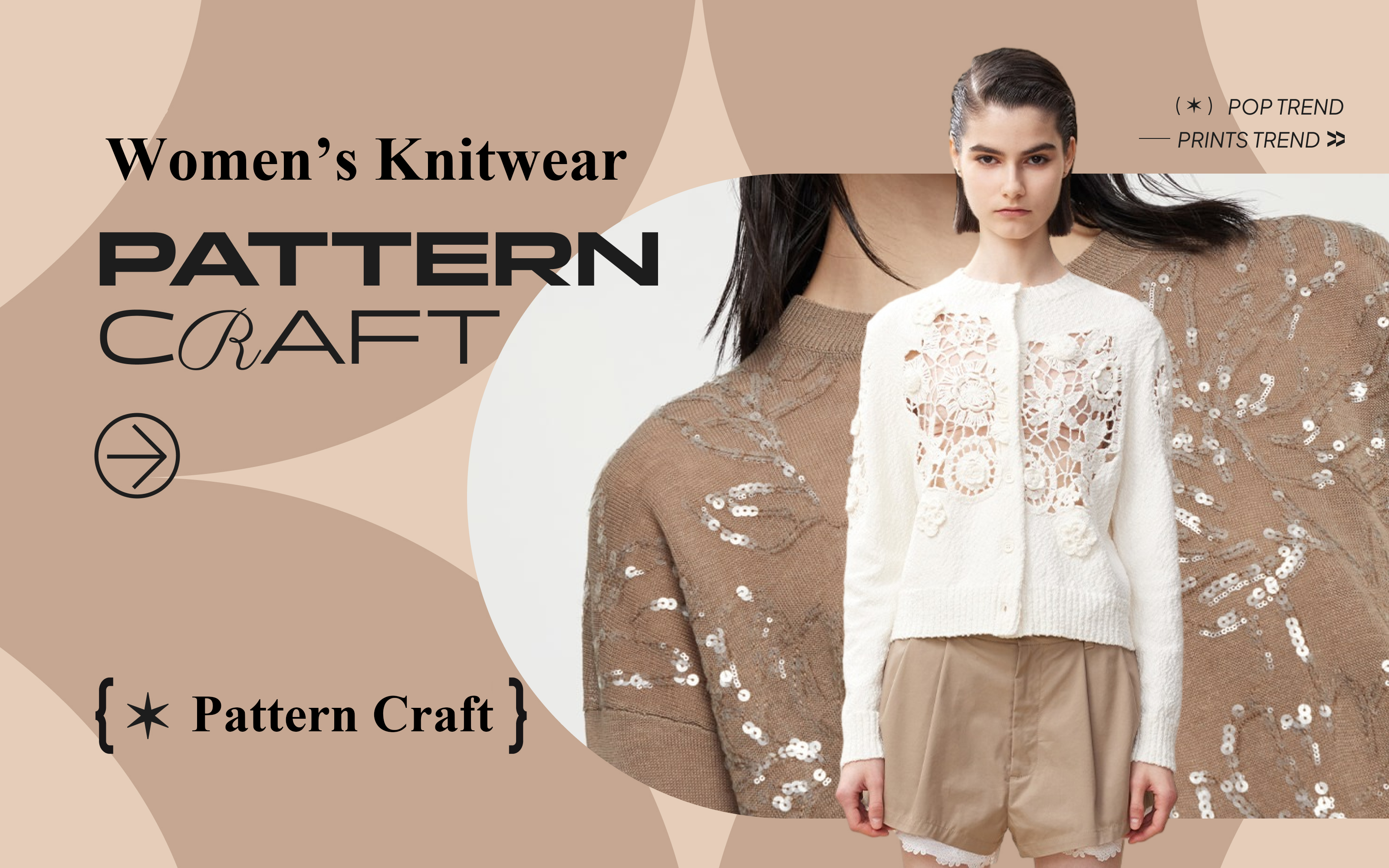 Mature Sweater -- The Pattern Craft Trend for Womenswear