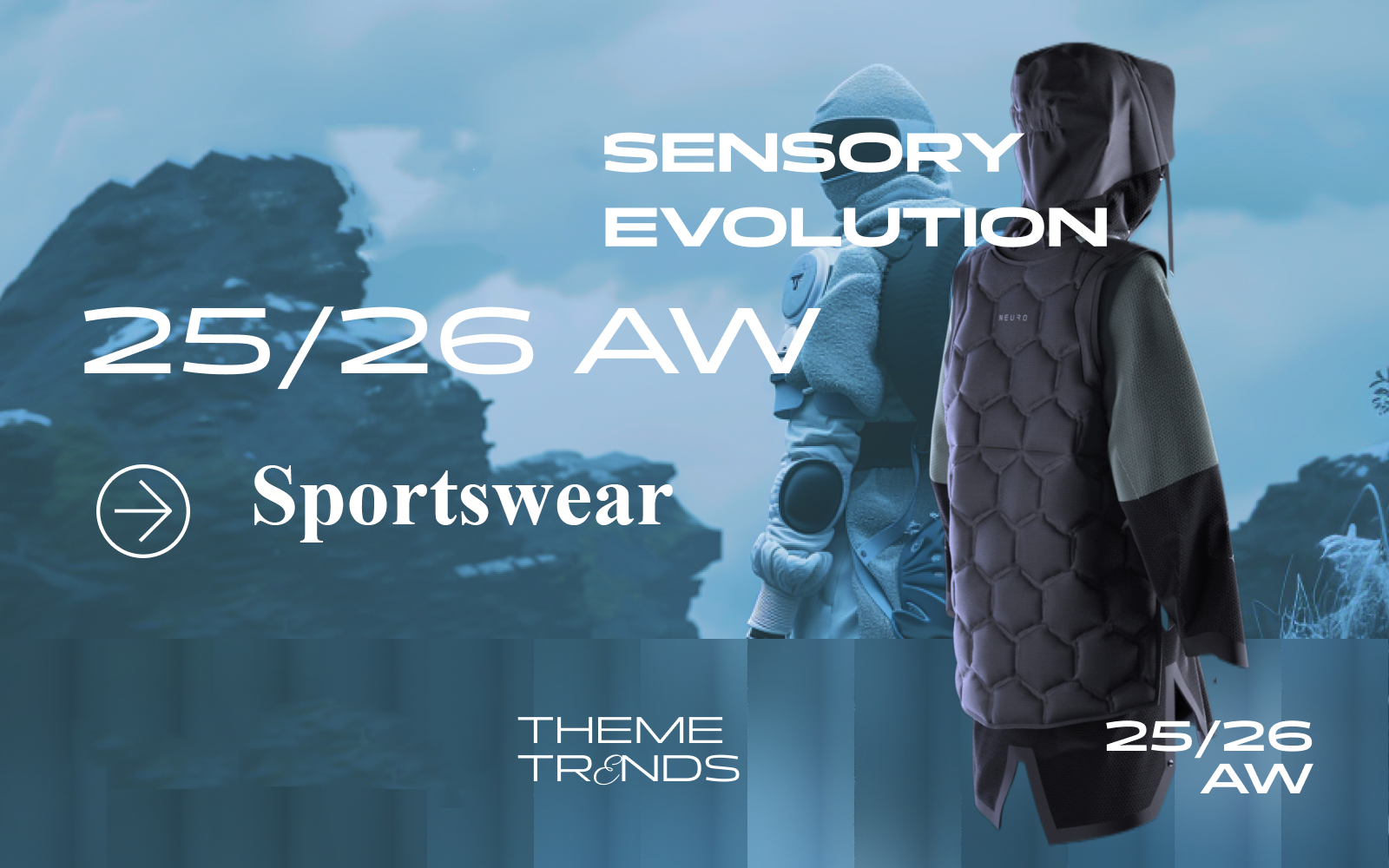 Sensory Evolution -- A/W 25/26 Pattern Trend for Sportswear