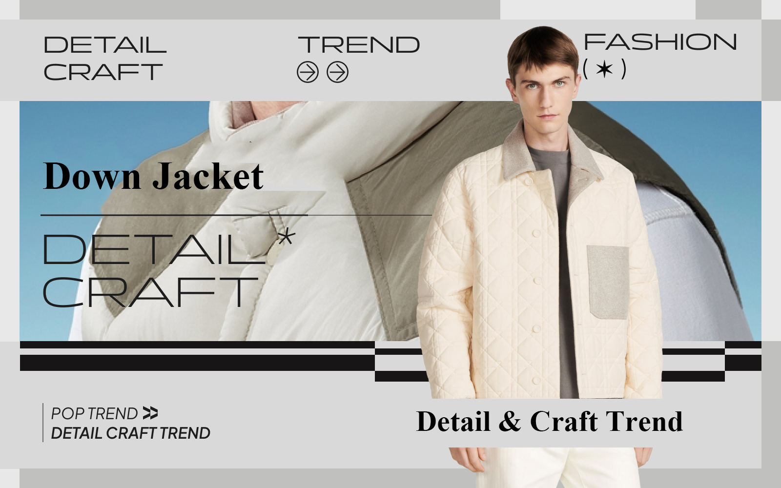 All-around Protection -- The Detail & Craft Trend for Men's Down Jacket