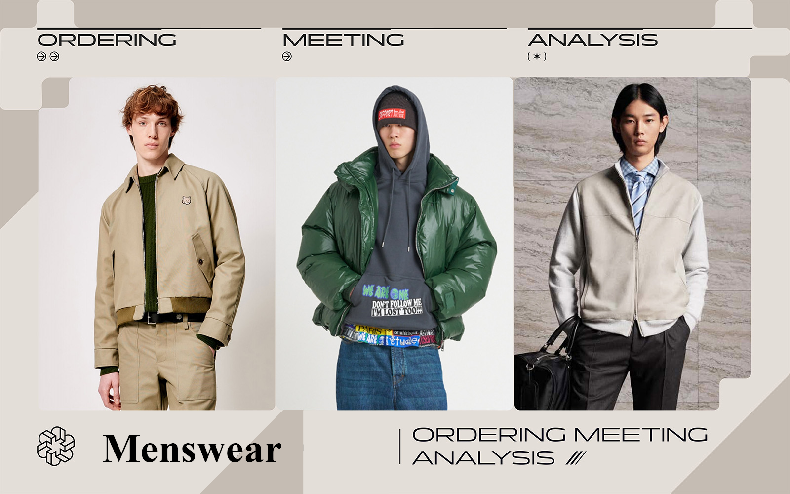 24/25 Autumn/Winter -- The Comprehensive Analysis of Menswear Ordering Meeting
