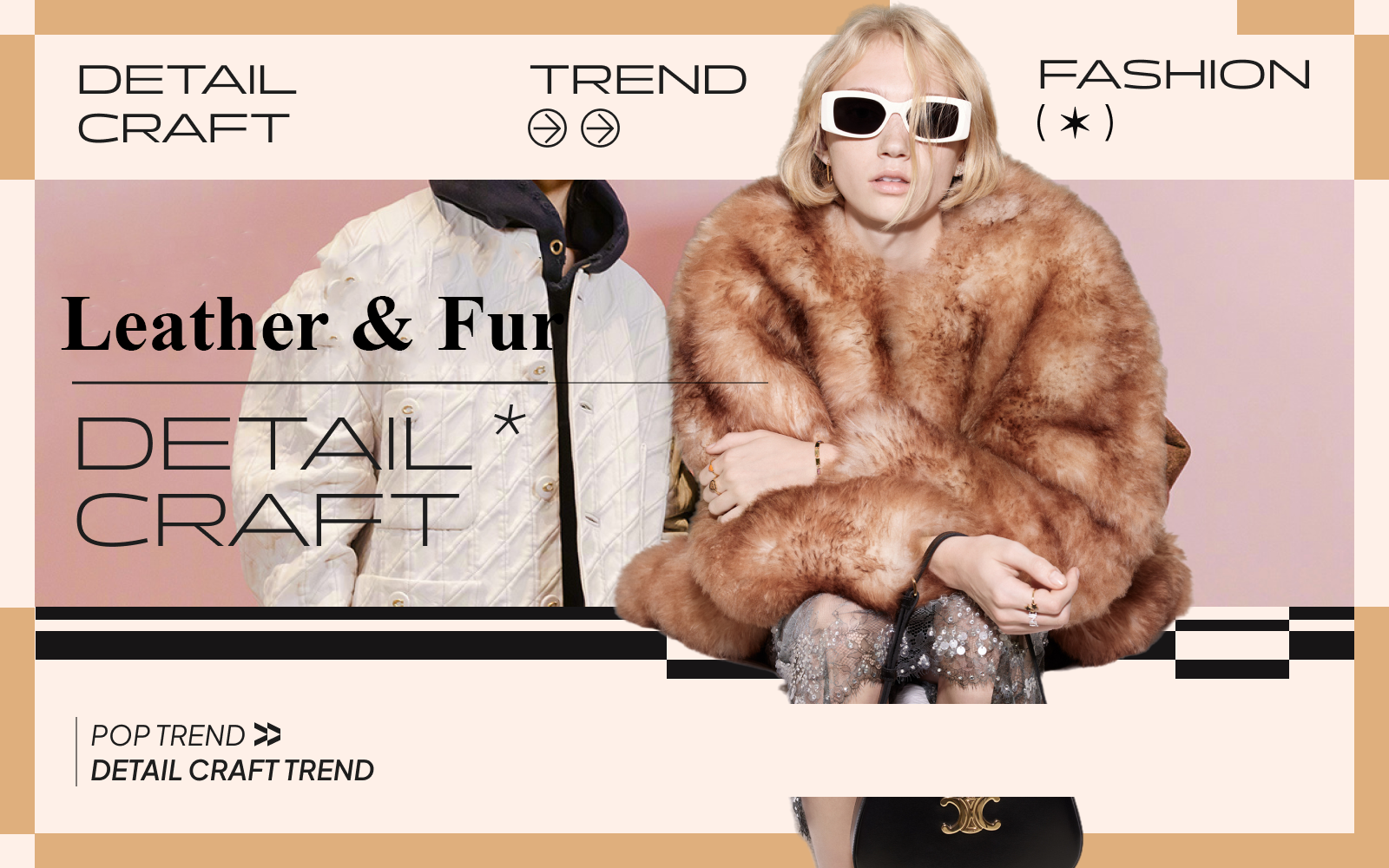 Innovative Fur -- The Detail & Craft Trend for Women's Leather & Fur