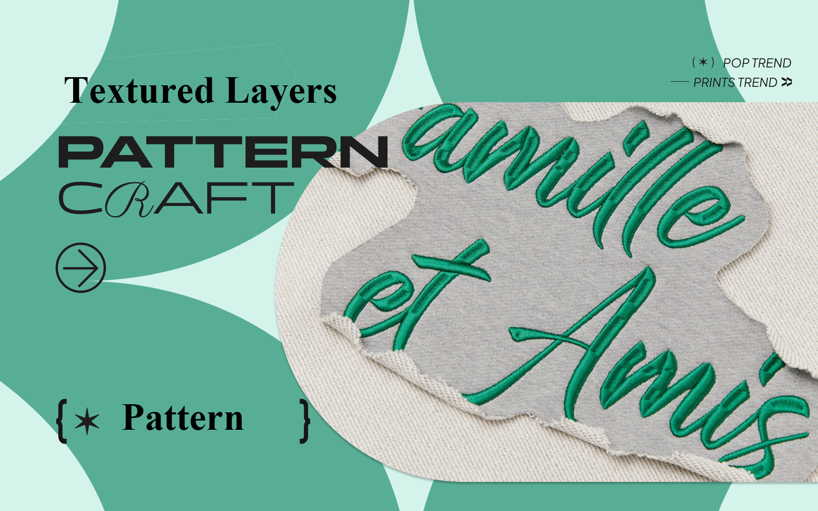 Textured Layers -- The Pattern Craft Trend