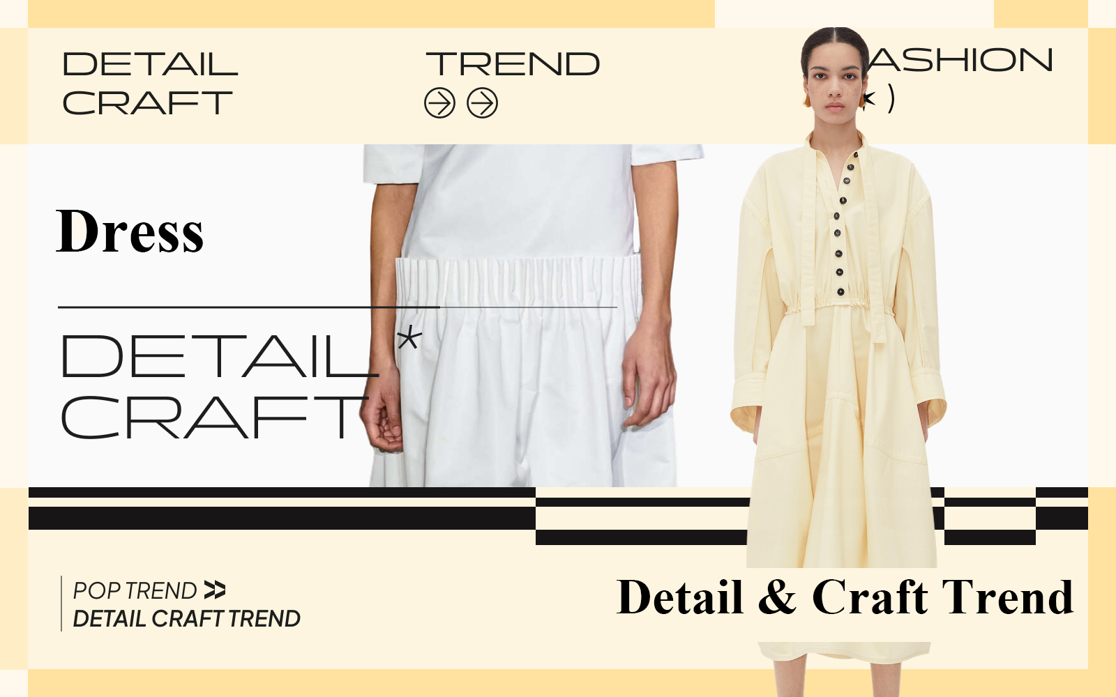 Innovative Fashion -- The Detail & Craft Trend for Women's Dress