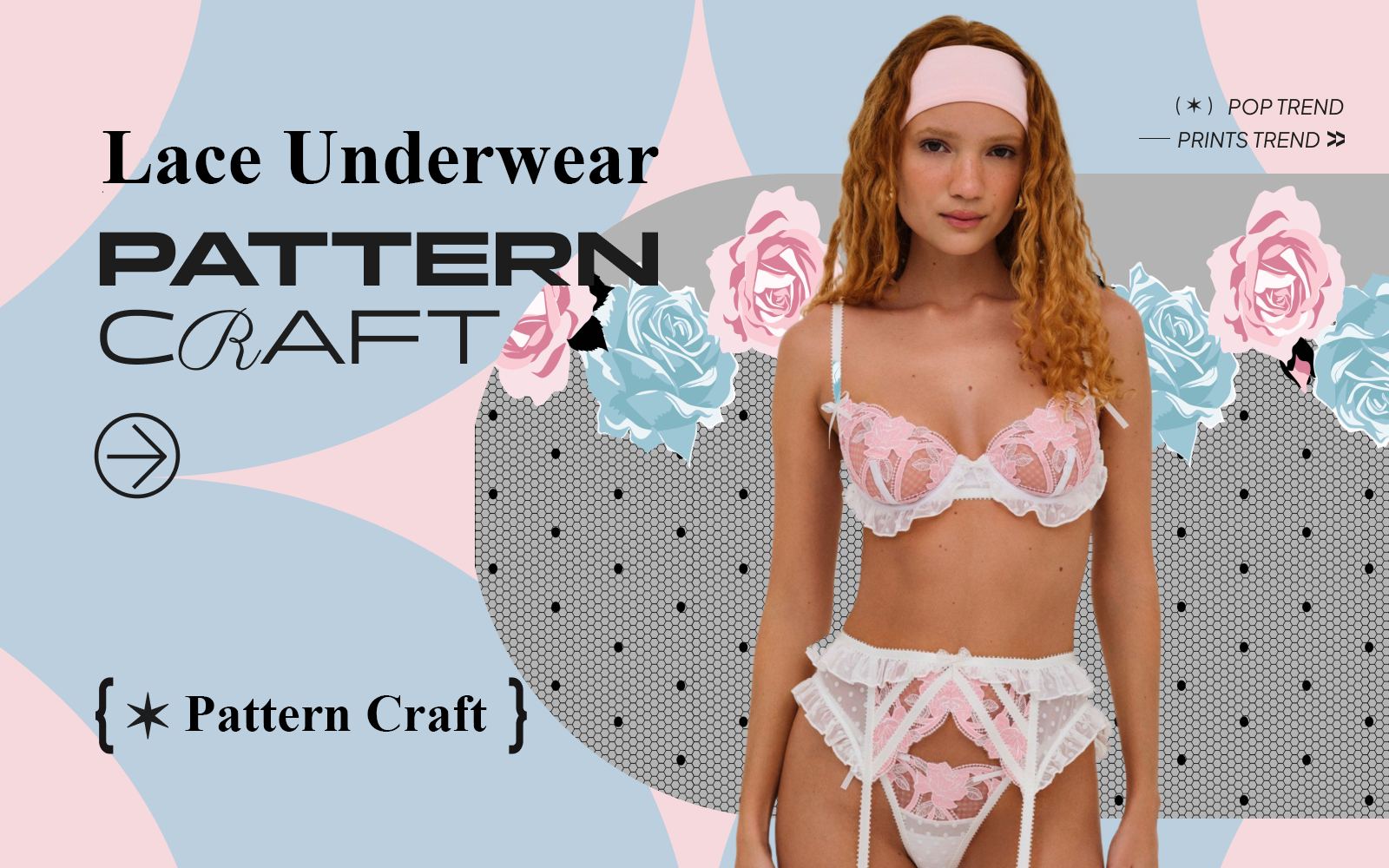 The Trend of Lace Pattern Craft in Women's Underwear