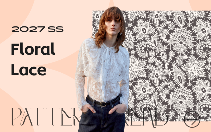 Floral Lace: S/S 2027 Womenswear Fast-Fashion Pattern Trends